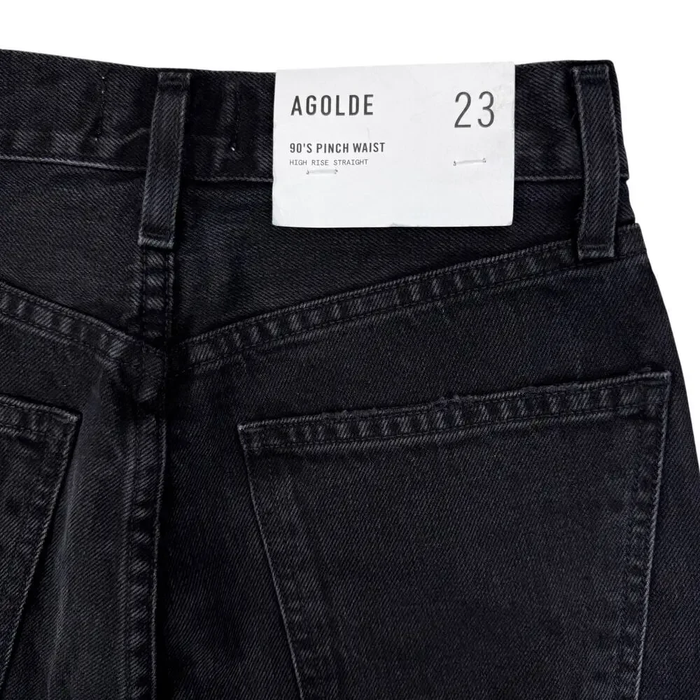 NWT AGOLDE 90's Pinch Waist Jeans Size 23 Fuse - Picture 7 of 8